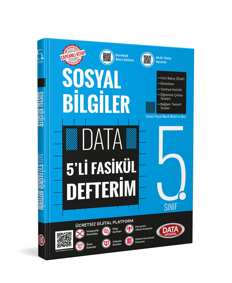 5. Sınıf Sosyal Bilgiler 5'li Fasikül Defterim 5. Sınıf Sosyal Bilgiler 5'li Fasikül Defterim