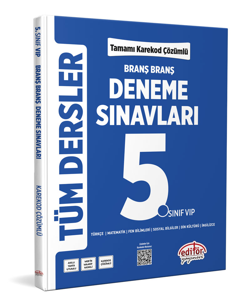 5. Sınıf Tüm Dersler Branş Branş Tamamı Çözümlü Deneme Sınavları 5. Sınıf Tüm Dersler Branş Branş Tamamı Çözümlü Deneme Sınavları