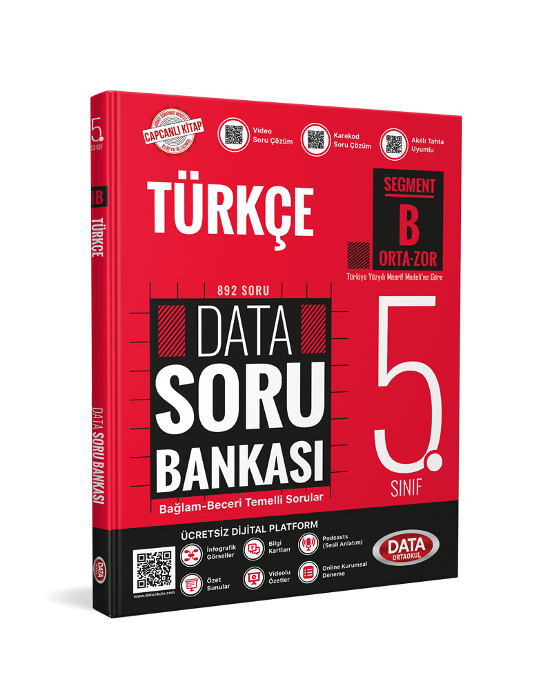 5. Sınıf Türkçe B Segment Soru Bankası 5. Sınıf Türkçe B Segment Soru Bankası