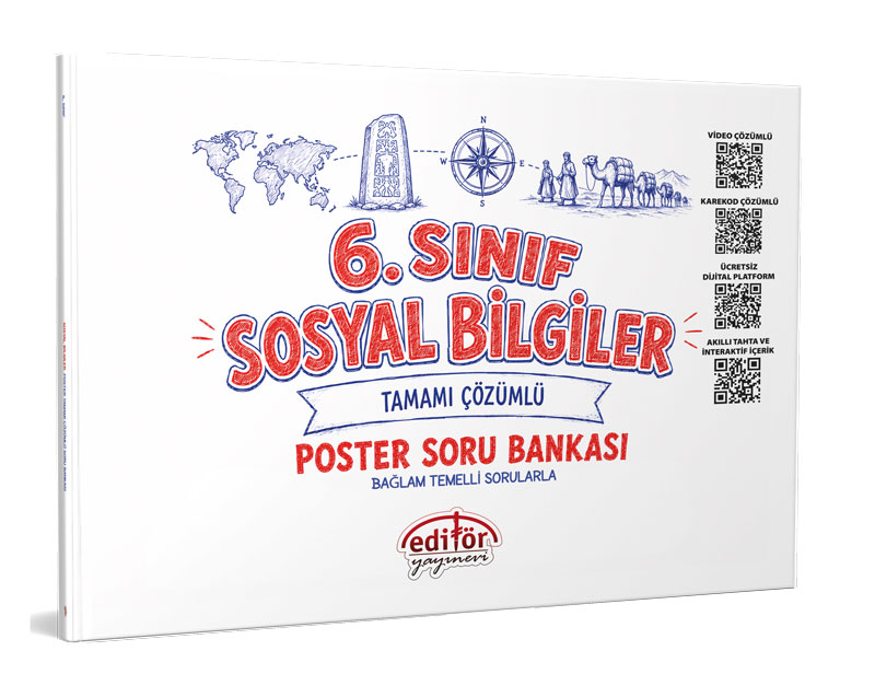 6. Sınıf Sosyal Bilgiler Poster Soru Bankası