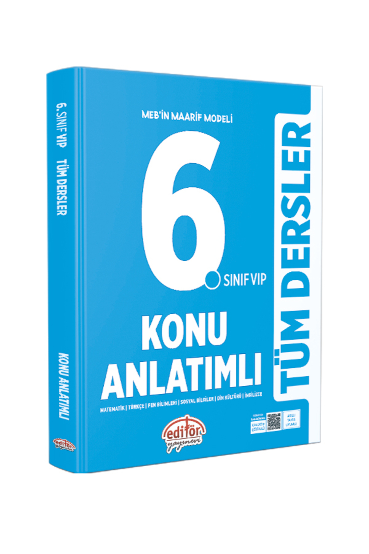 6. Sınıf Tüm Dersler Mavi Konu Anlatımlı Ve Soru Bankası 2 Li Set