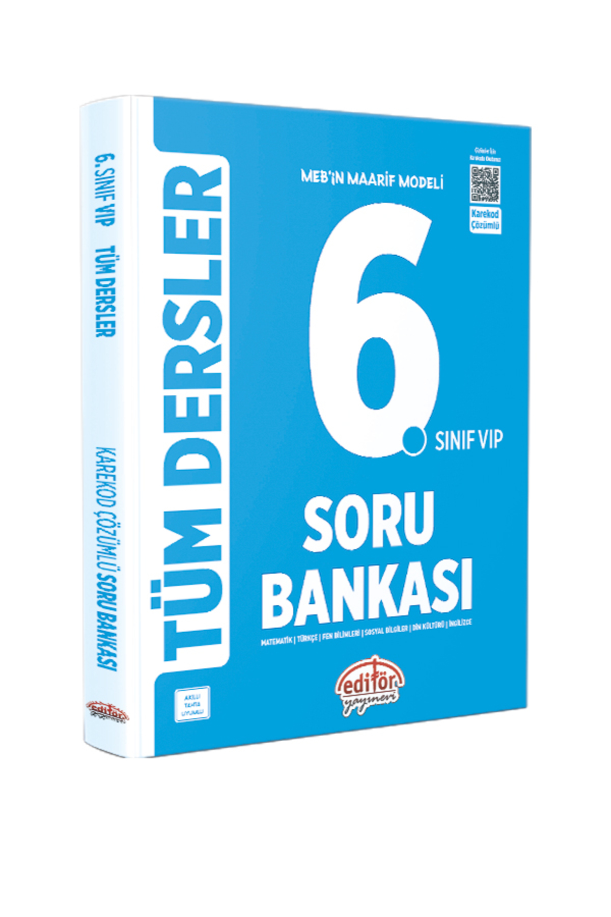 6. Sınıf Tüm Dersler Mavi Konu Anlatımlı Ve Soru Bankası 2 Li Set