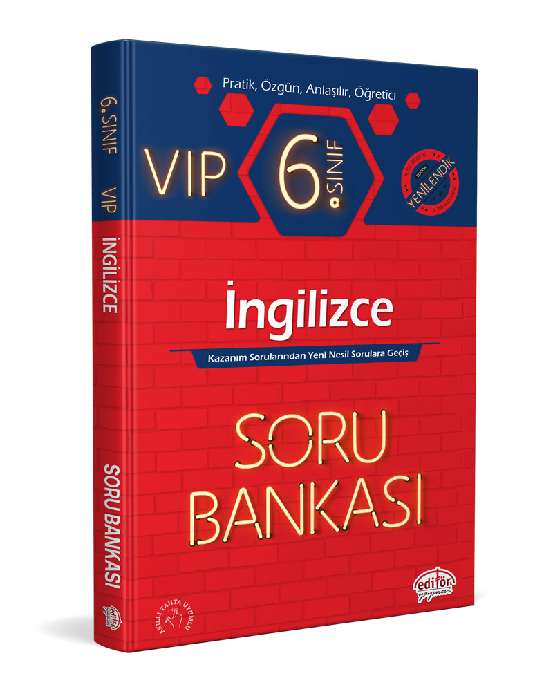 6. Sınıf VIP İngilizce Soru Bankası 6. Sınıf VIP İngilizce Soru Bankası