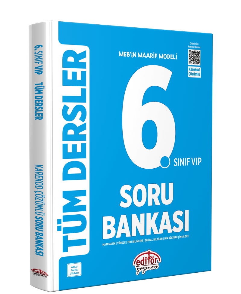 6. Sınıf VIP Tüm Dersler Soru Bankası 6. Sınıf VIP Tüm Dersler Soru Bankası