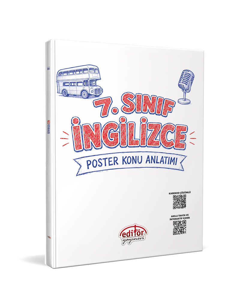 7. Sınıf İngilizce Poster Konu Anlatımlı 7. Sınıf İngilizce Poster Konu Anlatımlı