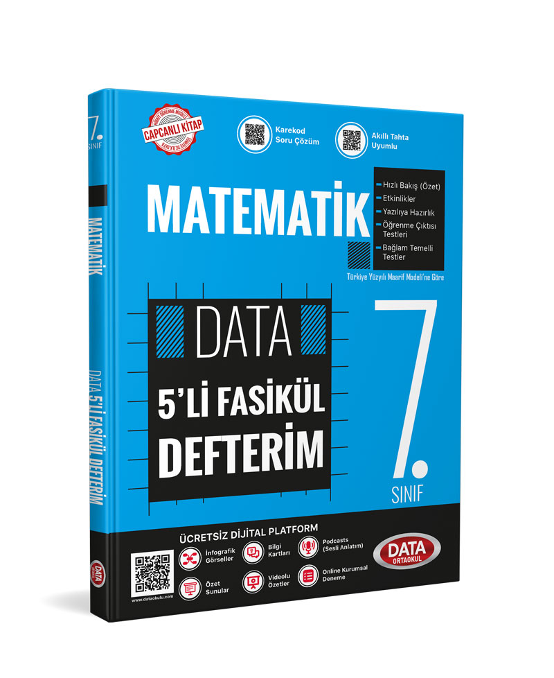 7. Sınıf Matematik 5'li Fasikül Defterim 7. Sınıf Matematik 5'li Fasikül Defterim