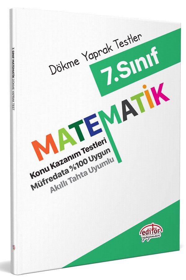 7. Sınıf Matematik Dökme Yaprak Testler 7. Sınıf Matematik Dökme Yaprak Testler