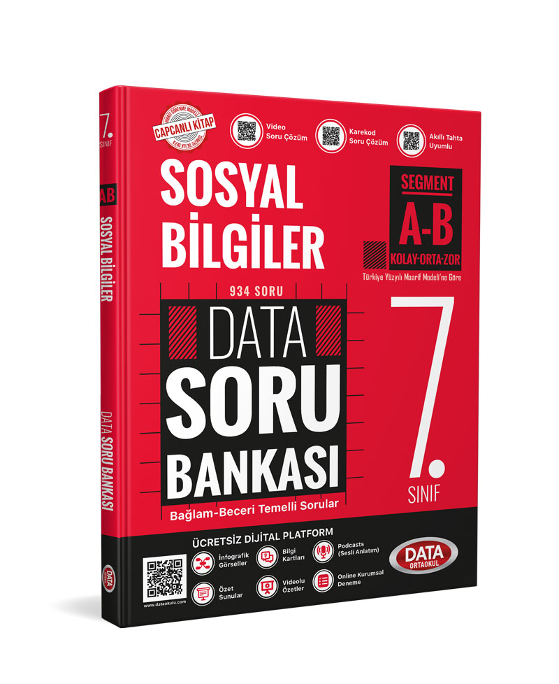 7. Sınıf Sosyal Bilgiler A -B Segment Soru Bankası