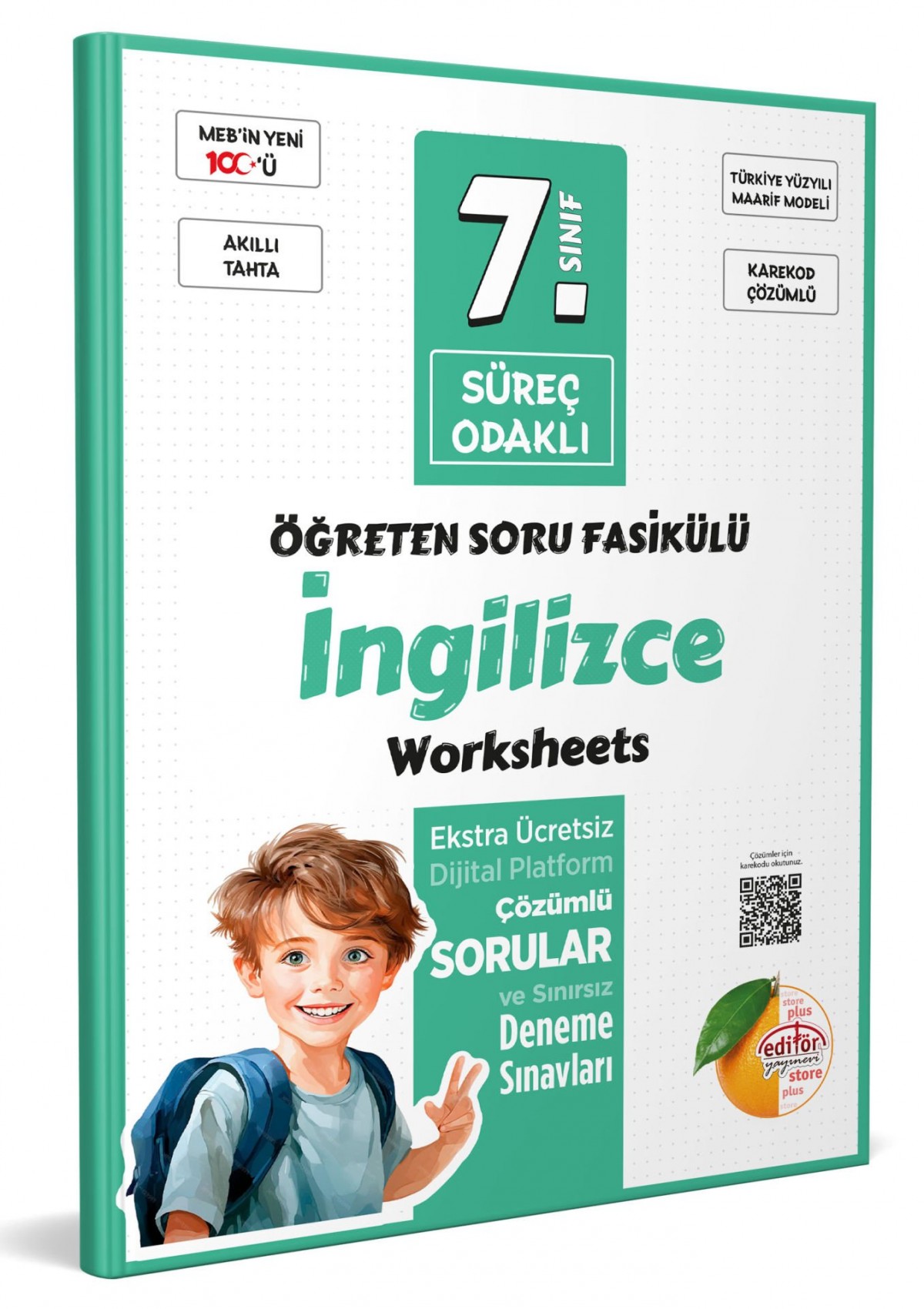 7. Sınıf Süreç Odaklı İngilizce  Öğreten Soru Fasikülü Bayilik - Karekod Çözümlü