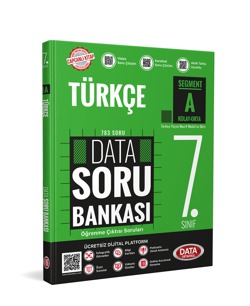 7. Sınıf Türkçe A Segment Soru Bankası