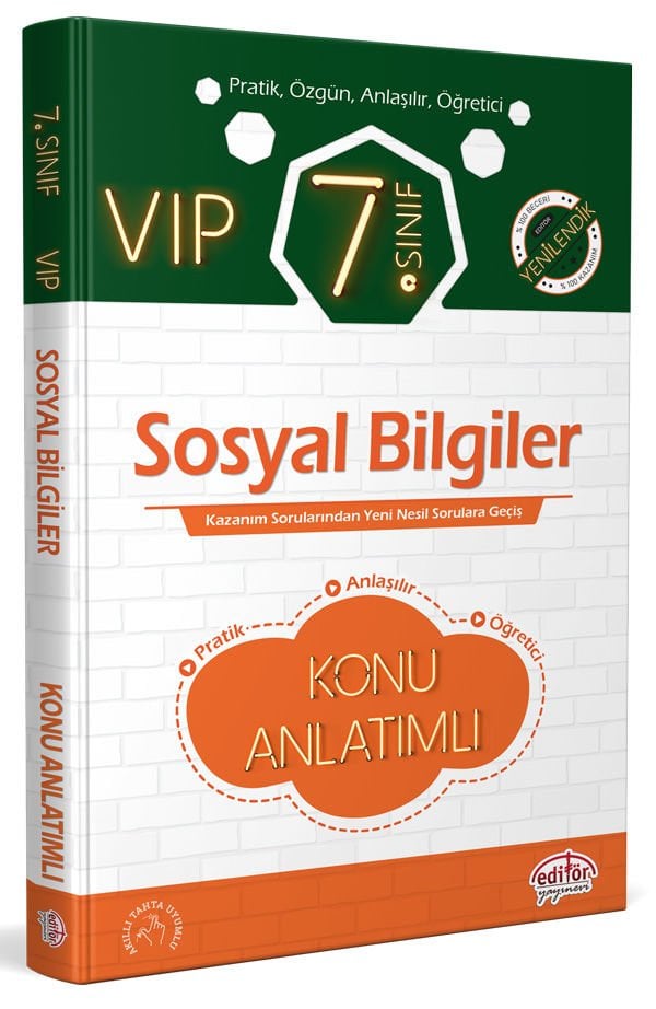 7. Sınıf VIP Sosyal Bilgiler Konu Anlatımı