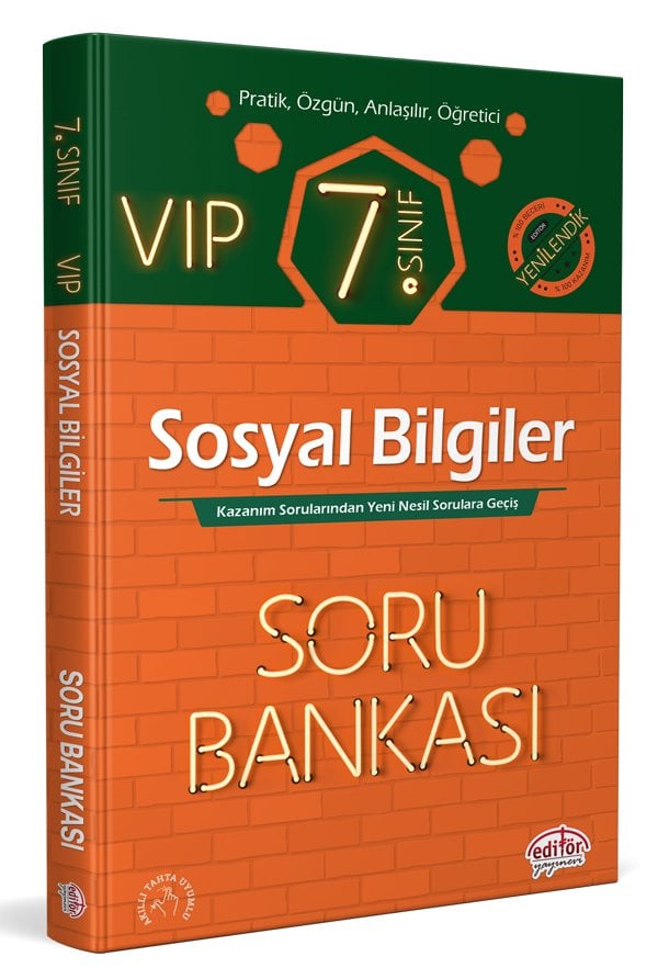 7. Sınıf VIP Sosyal Bilgiler Soru Bankası 7. Sınıf VIP Sosyal Bilgiler Soru Bankası