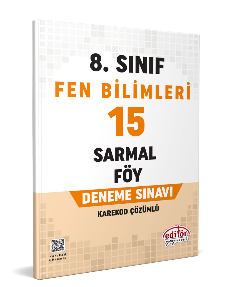 8. Sınıf Fen Bilimleri 15 Sarmal Föy Deneme Sınavı 8. Sınıf Fen Bilimleri 15 Sarmal Föy Deneme Sınavı