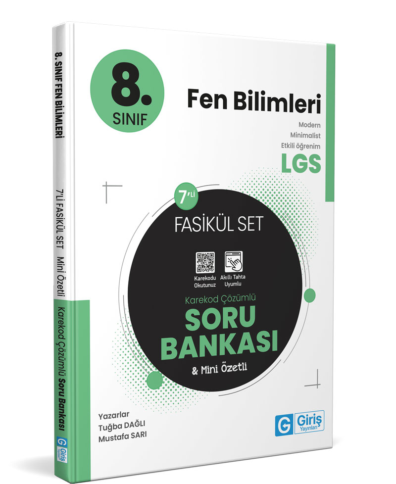 8. Sınıf Fen Bilimleri LGS 7'li Fasikül Set Soru Bankası