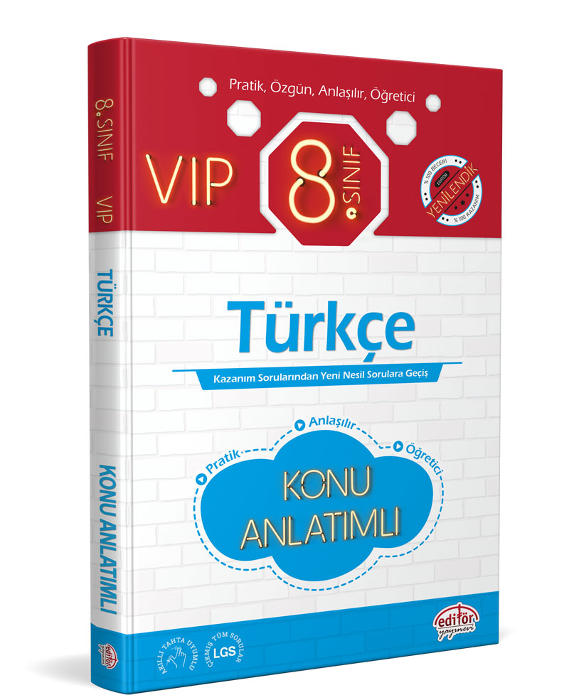 8. Sınıf VIP Türkçe Konu Anlatımı