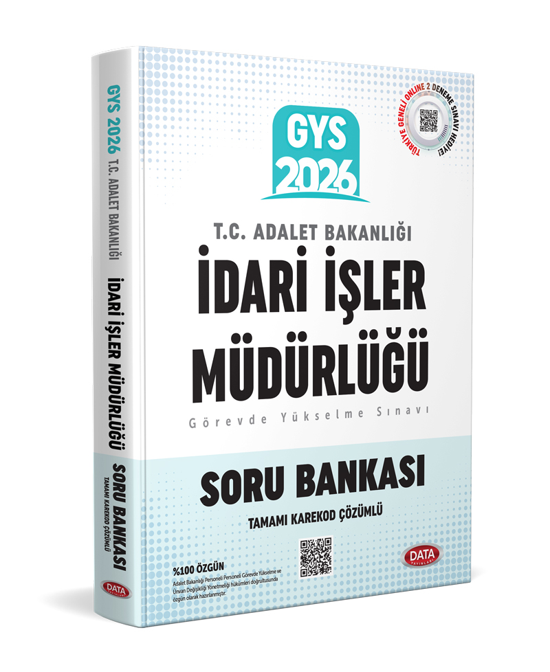 Adalet Bakanlığı İdari İşler Müdürlüğü GYS Soru Bankası - Karekod Çözümlü