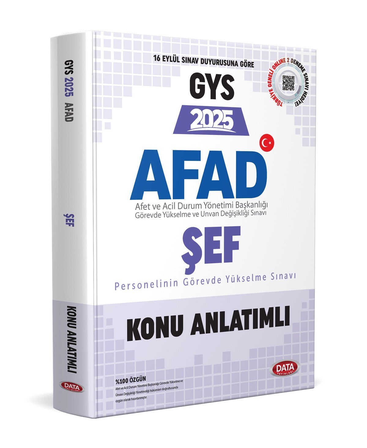 AFAD Şef 2025 GYS Konu Anlatımlı