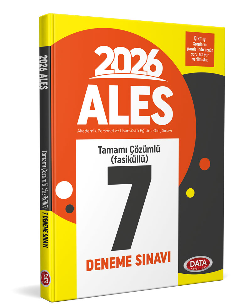 ALES Tamamı Çözümlü 7 Deneme Sınavı ALES Tamamı Çözümlü 7 Deneme Sınavı