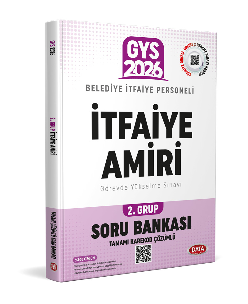 Belediye İtfaiye Personeli İtfaiye Amiri 2. Grup GYS Soru Bankası (Tamamı Karekod Çözümlü) Belediye İtfaiye Personeli İtfaiye Amiri 2. Grup GYS Soru Bankası (Tamamı Karekod Çözümlü)