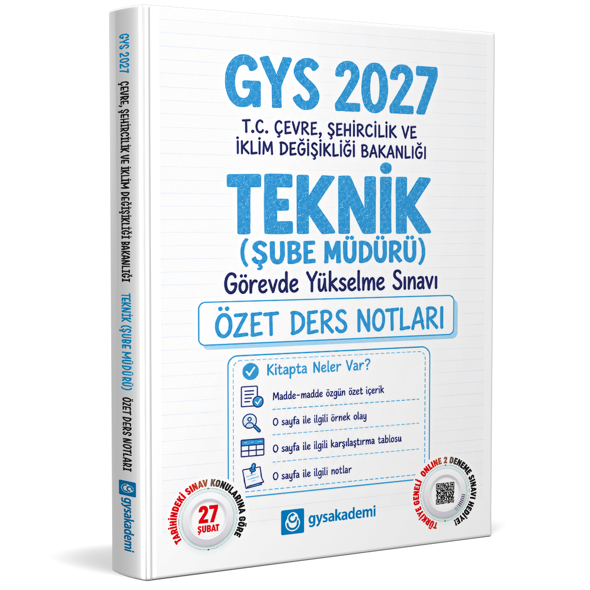 Çevre, Şehircilik ve İklim Değişikliği Bakanlığı Teknik (Şube Müdürü) Özet Ders Notları Çevre, Şehircilik ve İklim Değişikliği Bakanlığı Teknik (Şube Müdürü) Özet Ders Notları