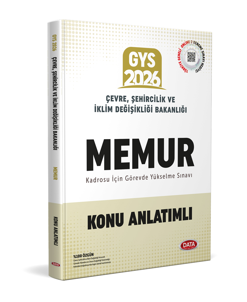 Çevre ve Şehircilik Bakanlığı Memur Konu Anlatımlı