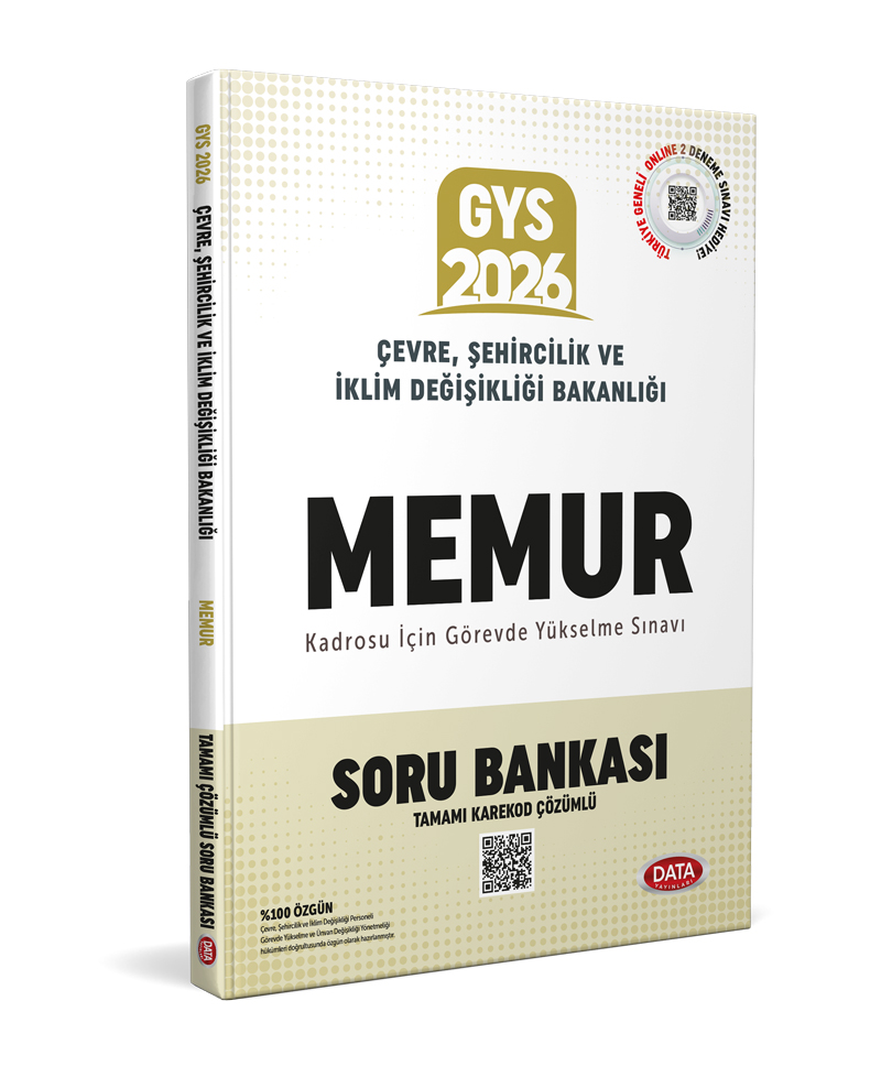Çevre ve Şehircilik Bakanlığı Memur Soru Bankası - Karekod Çözümlü