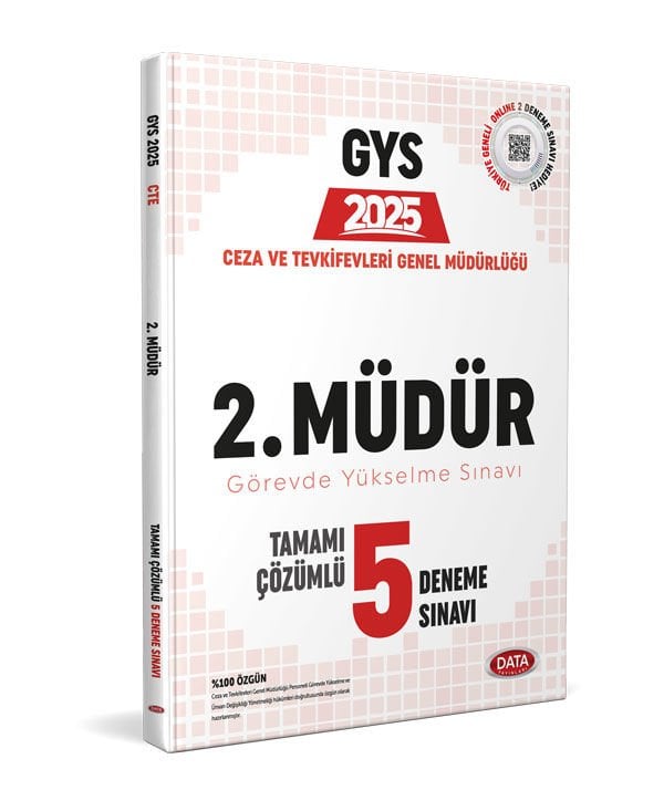 Ceza ve Tevkifevleri 2. Müdür GYS Tamamı Çözümlü 5 Deneme Sınavı