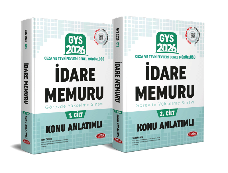 Ceza ve Tevkifevleri İdare Memuru GYS Konu Anlatımlı 1-2 Cilt