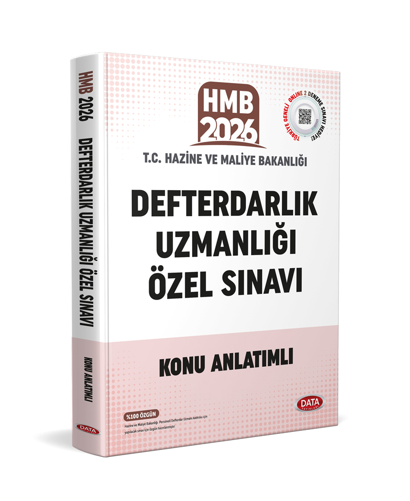 Defterdarlık Uzmanlığı Özel Sınavı Konu Anlatımlı