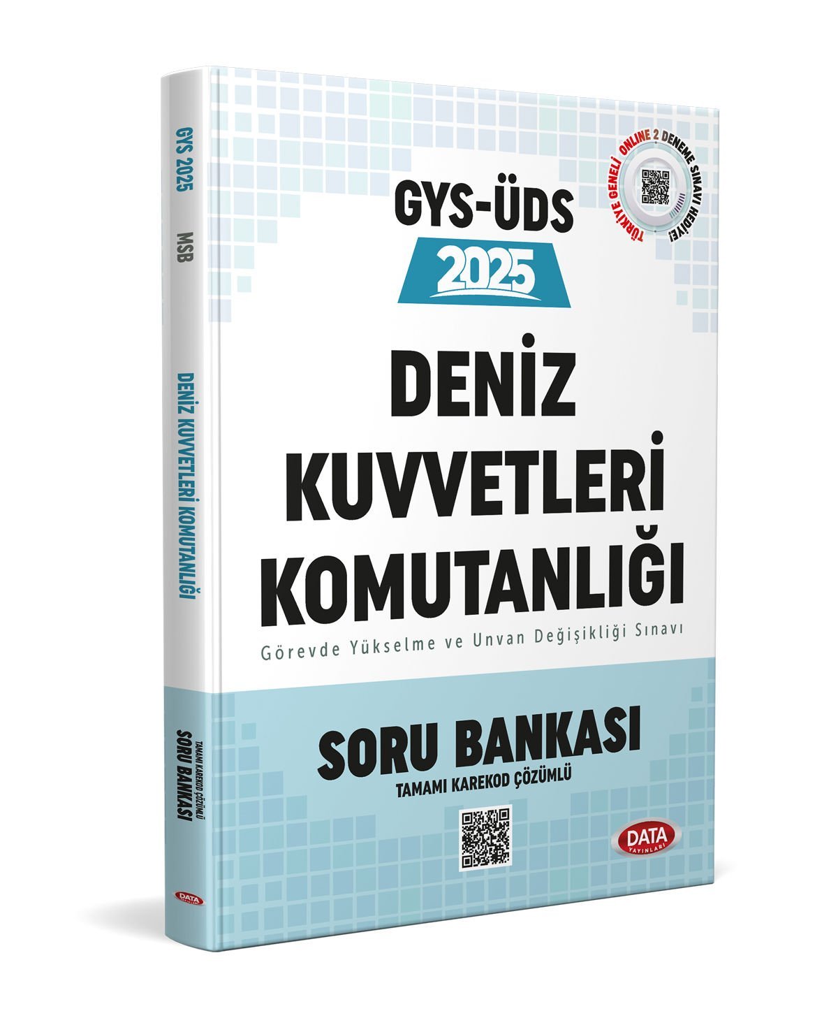 Deniz Kuvvetleri Komutanlığı Personeli Görevde Yükselme Sınavı Soru Bankası (Tamamı Karekod Çözümlü)
