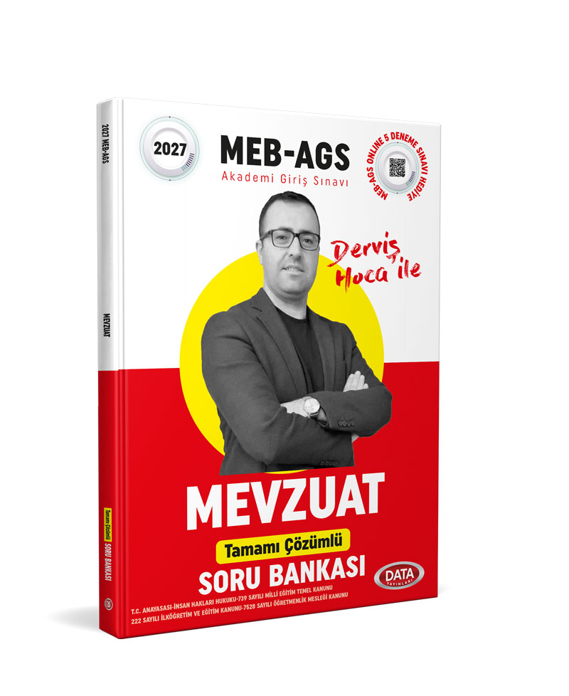 Derviş Hoca ile 2027 AGS Mevzuat Tamamı Çözümlü Soru Bankası