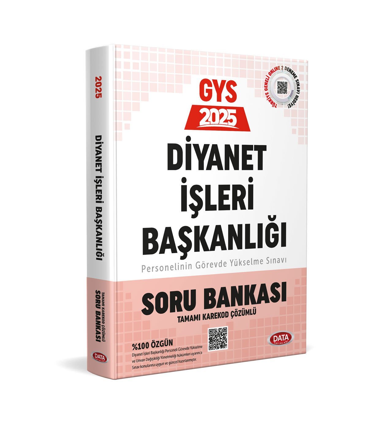 Diyanet İşleri Başkanlığı Personelin Görevde Yükselme Sınavı Soru Bankası - Karekod Çözümlü