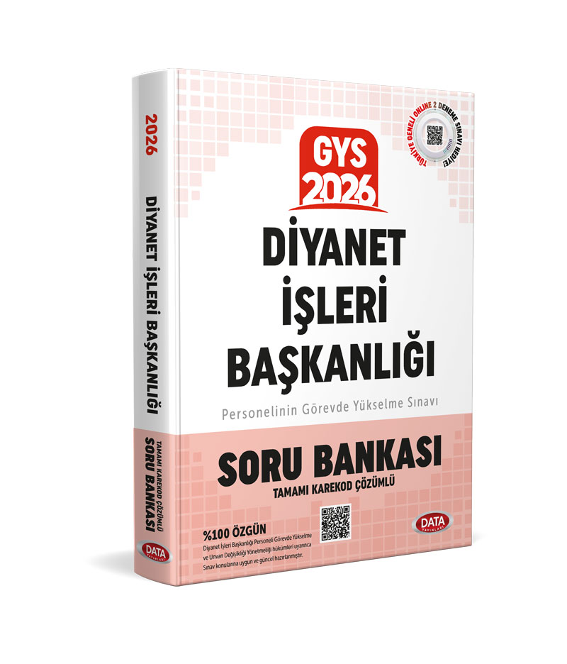 Diyanet İşleri Başkanlığı Personelin Görevde Yükselme Sınavı Soru Bankası - Karekod Çözümlü Diyanet İşleri Başkanlığı Personelin Görevde Yükselme Sınavı Soru Bankası - Karekod Çözümlü