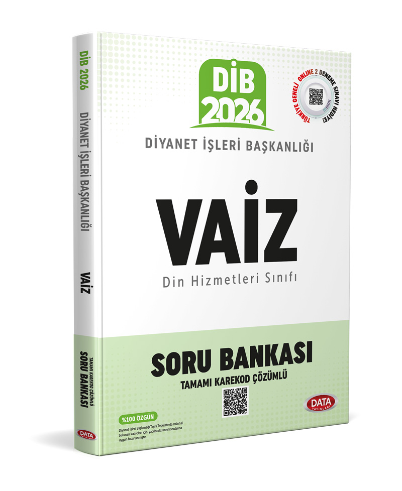 Diyanet İşleri Başkanlığı Vaiz Soru Bankası - Karekod Çözümlü