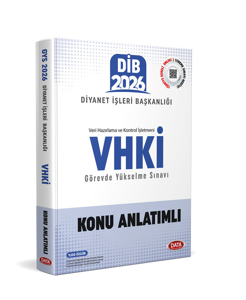 Diyanet İşleri Başkanlığı VHKİ Görevde Yükselme Sınavı Konu Anlatımlı Diyanet İşleri Başkanlığı VHKİ Görevde Yükselme Sınavı Konu Anlatımlı