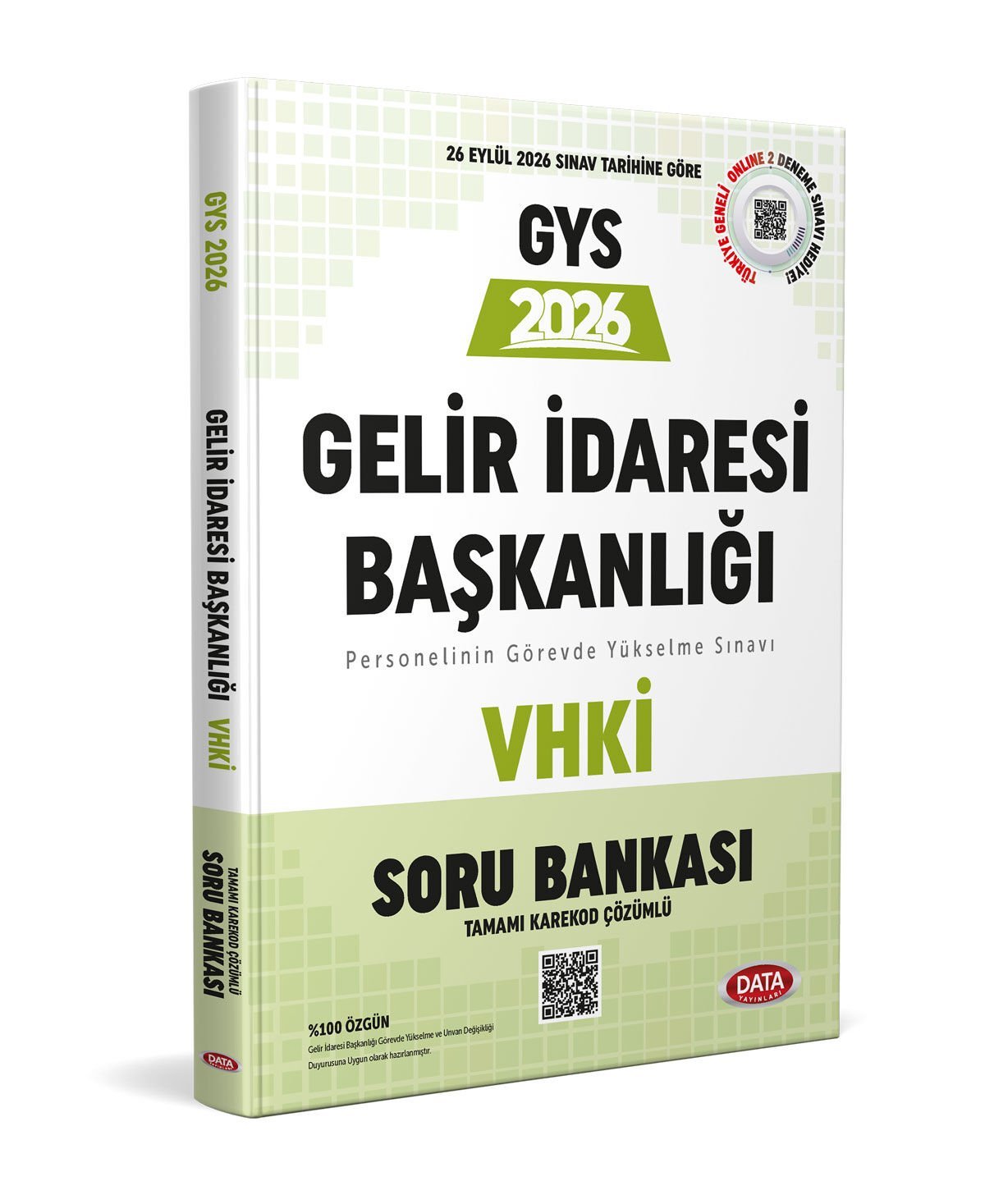 Gelir İdaresi Başkanlığı VHKİ GYS Soru Bankası (Karekod Çözümlü)