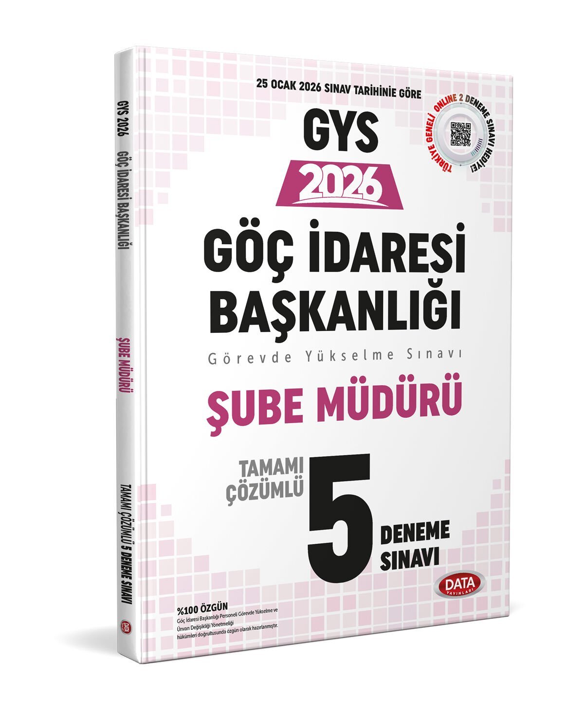 Göç İdaresi Başkanlığı Şube MüDürlüğü GYS Tamamı Çözümlü 5 Deneme Sınavı