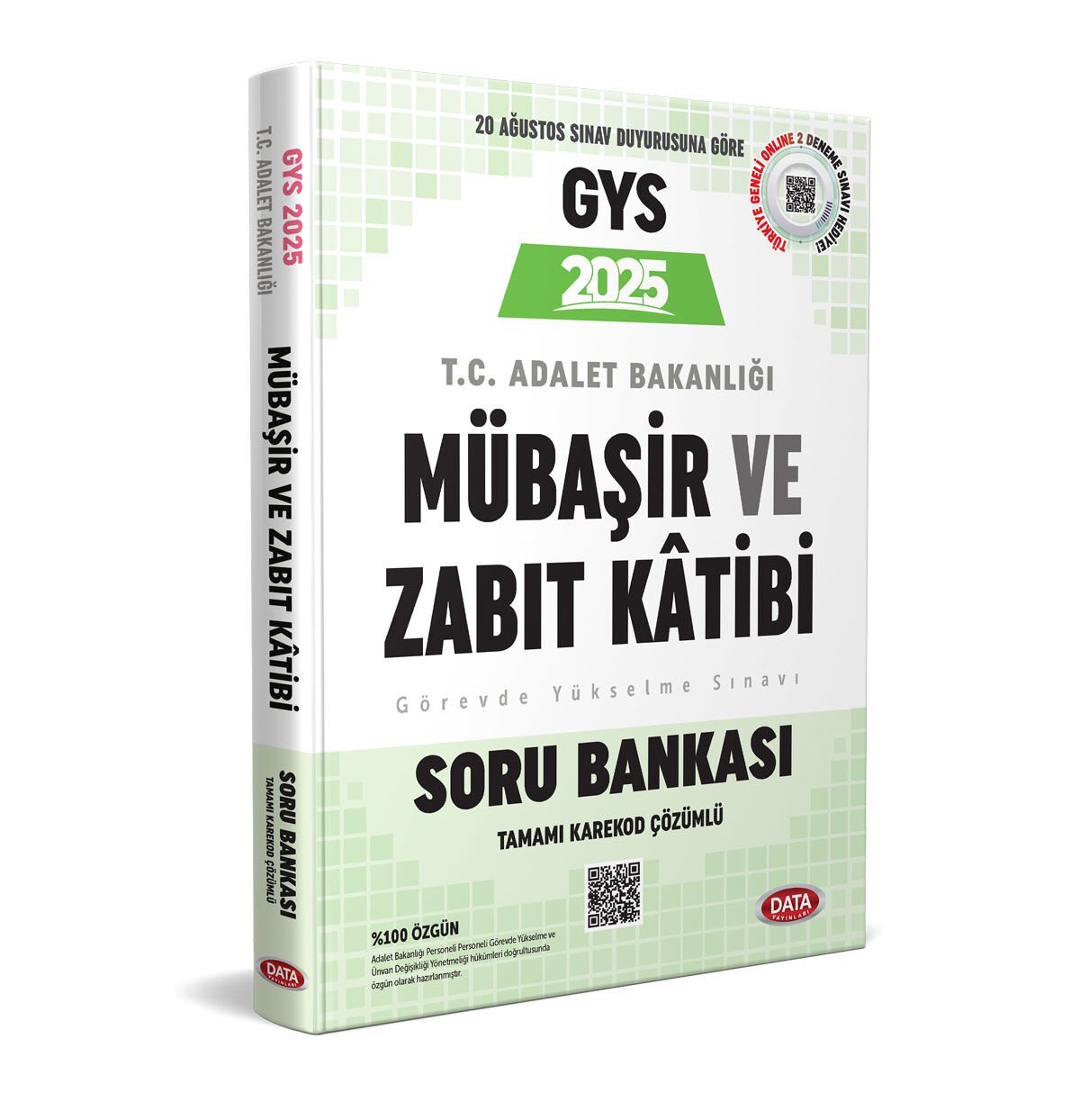 GYS Adalet Bakanlığı Mübaşir ve Zabıt Katibi Soru Bankası - Karekod Çözümlü GYS Adalet Bakanlığı Mübaşir ve Zabıt Katibi Soru Bankası - Karekod Çözümlü