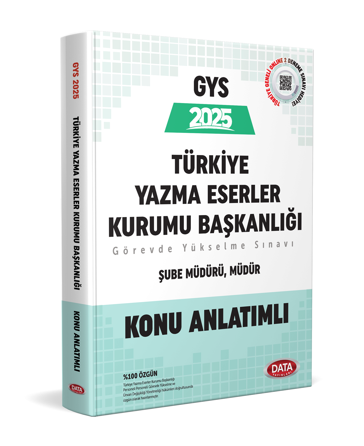 GYS Türkiye Yazma Eserler Kurumu Başkanlığı Müdür, Şube Müdürü Konu Anlatımlı