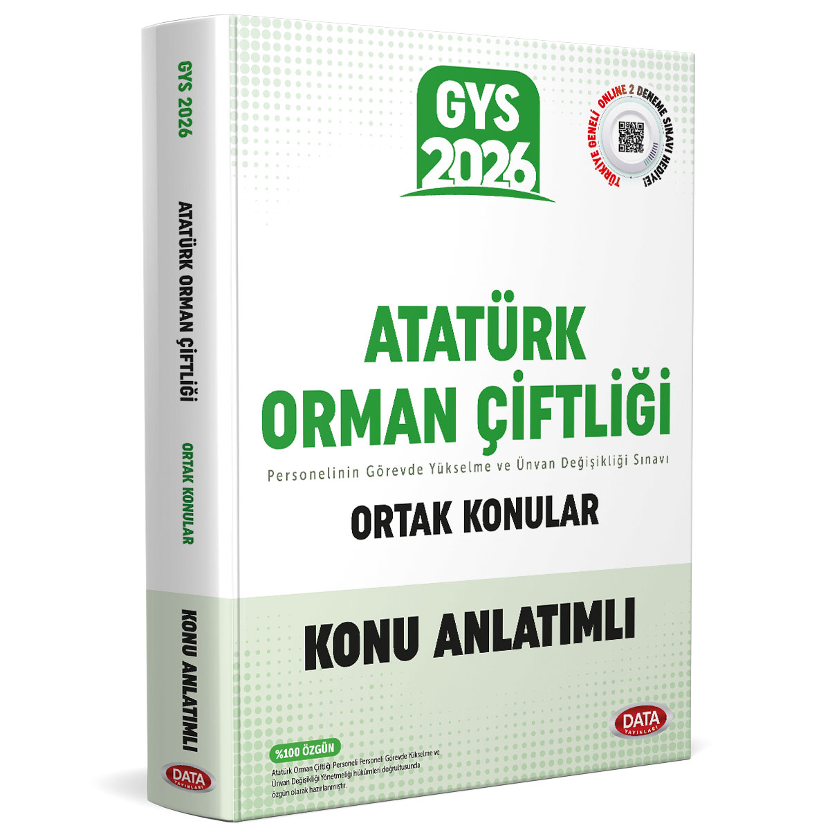 GYS-ÜDS Atatürk Orman Çiftliği (AOÇ) Ortak Konular Konu Anlatımlı GYS-ÜDS Atatürk Orman Çiftliği (AOÇ) Ortak Konular Konu Anlatımlı