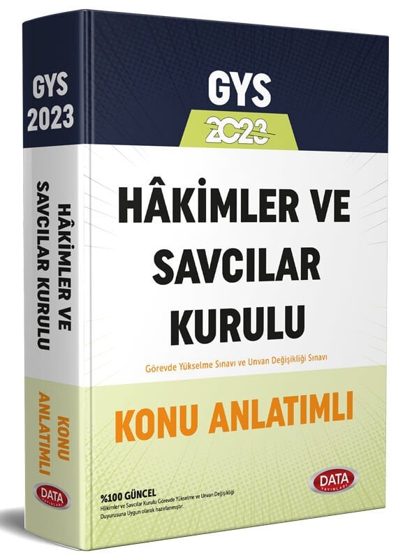 Hakimler ve Savcılar Kurulu Personeli GYS Konu Anlatımlı Hakimler ve Savcılar Kurulu Personeli GYS Konu Anlatımlı