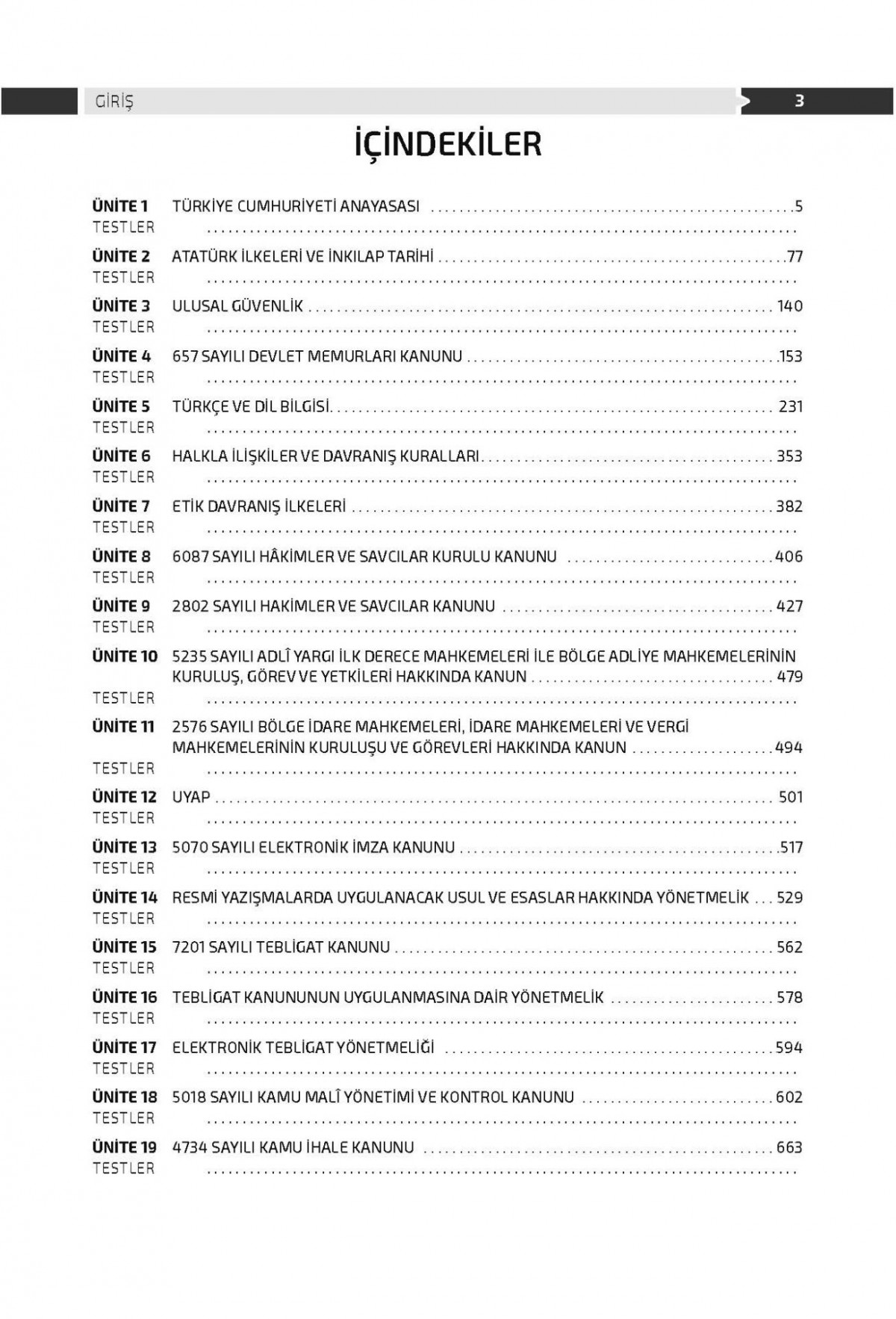 Hakimler ve Savcılar Kurulu Personeli GYS Konu Anlatımlı Hakimler ve Savcılar Kurulu Personeli GYS Konu Anlatımlı