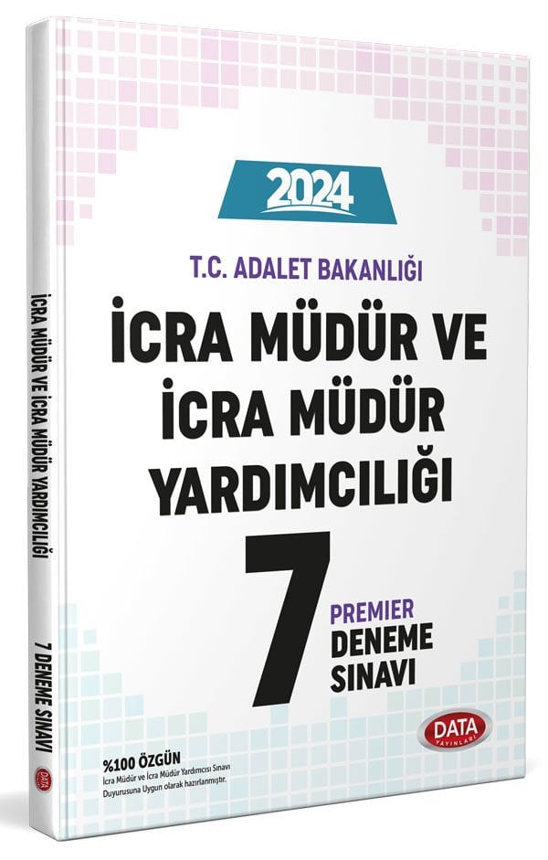 İcra Müdür ve Müdür Yardımcılığı 7 Deneme Sınavı İcra Müdür ve Müdür Yardımcılığı 7 Deneme Sınavı