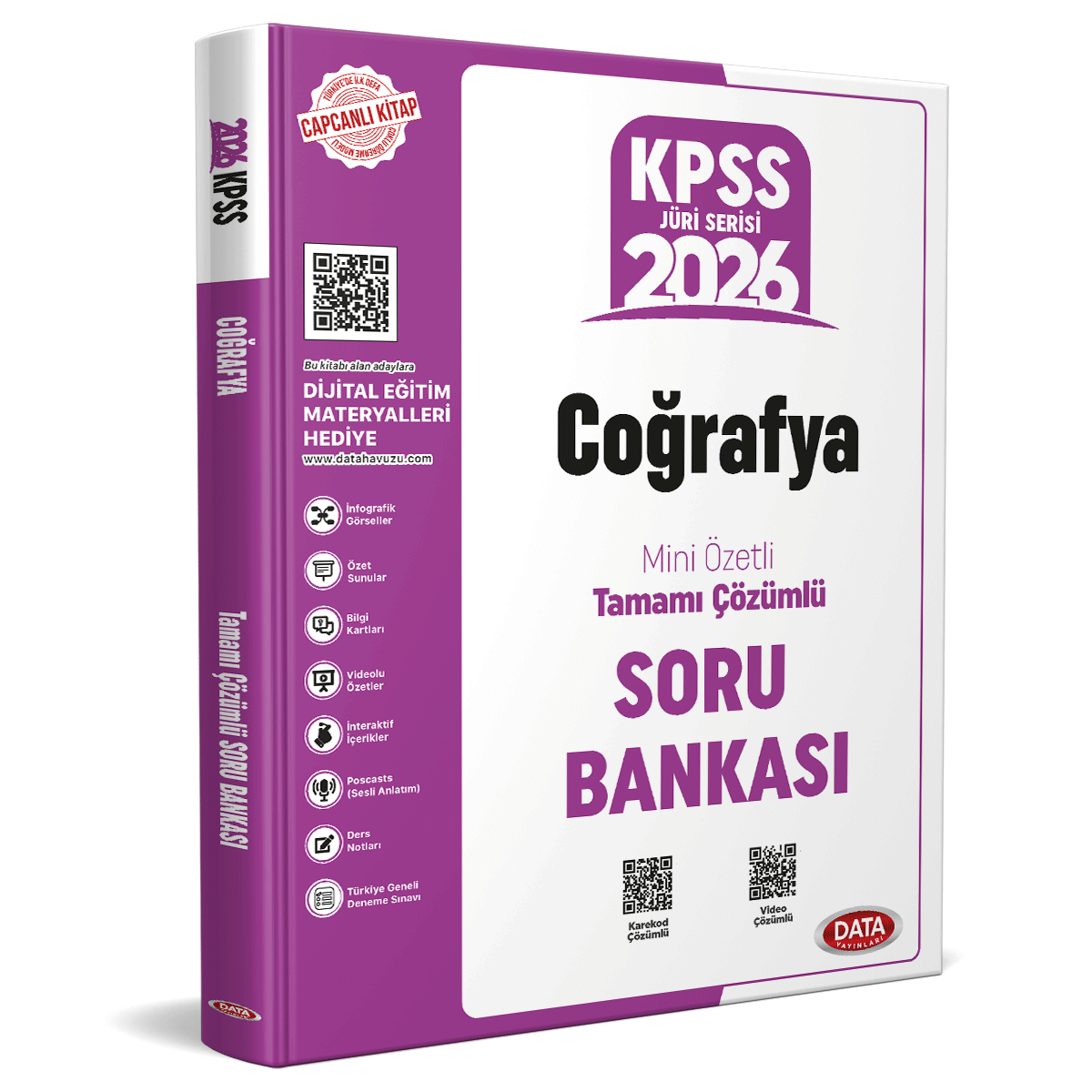 İnteraktif Kitap 2026 KPSS Jüri Serisi Mini Özetli Coğrafya Tamamı Çözümlü Soru Bankası İnteraktif Kitap 2026 KPSS Jüri Serisi Mini Özetli Coğrafya Tamamı Çözümlü Soru Bankası