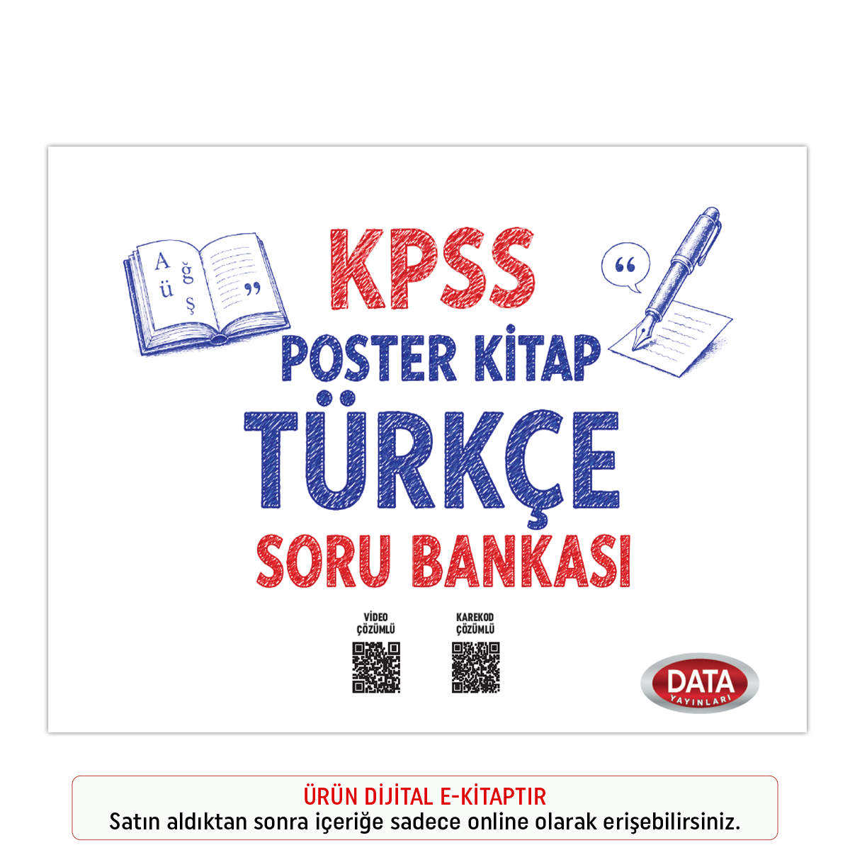 İnteraktif Kitap 2026 KPSS Poster Kitap Türkçe Soru Bankası İnteraktif Kitap 2026 KPSS Poster Kitap Türkçe Soru Bankası