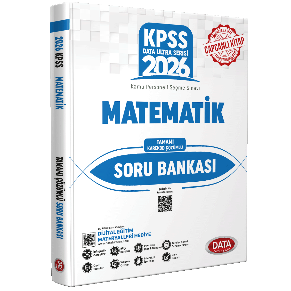 İnteraktif Kitap 2026 KPSS Ultra Serisi Matematik Soru Bankası - Karekod Çözümlü İnteraktif Kitap 2026 KPSS Ultra Serisi Matematik Soru Bankası - Karekod Çözümlü