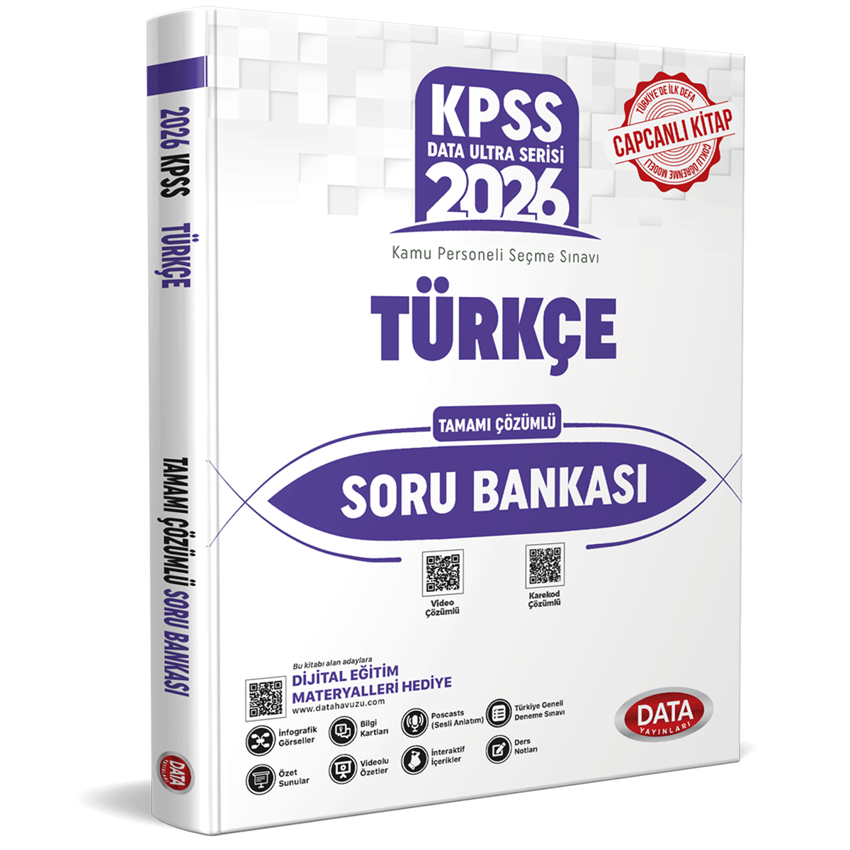 İnteraktif Kitap 2026 KPSS Ultra Serisi Türkçe Soru Bankası - Karekod Çözümlü İnteraktif Kitap 2026 KPSS Ultra Serisi Türkçe Soru Bankası - Karekod Çözümlü