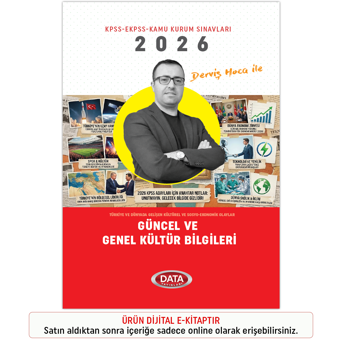 İnteraktif Kitap Derviş Hoca ile 2026 Güncel ve Genel Kültür Bilgileri KPSS EKPSS Kamu Kurum Sınavları