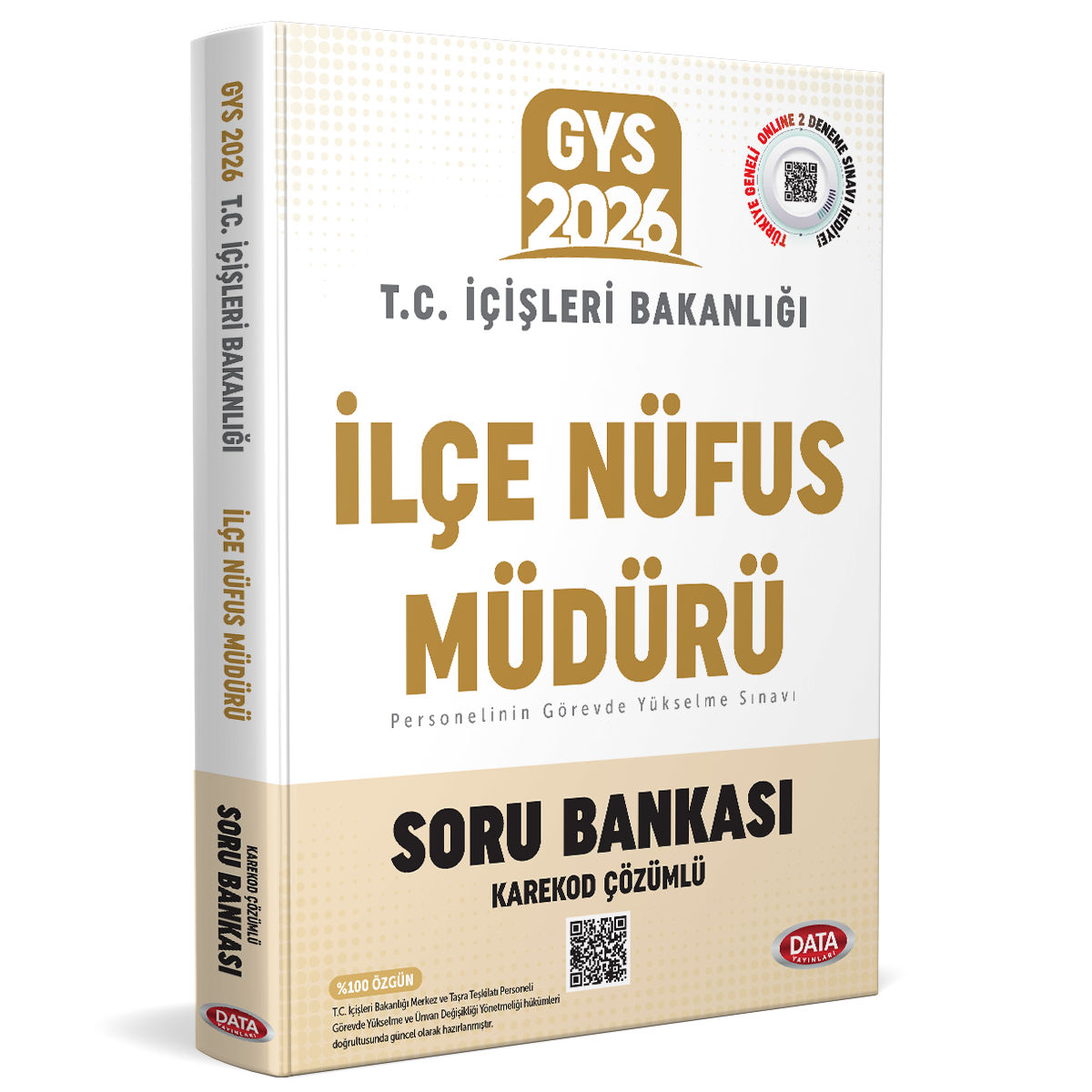 İnteraktif Kitap T.C. İçişleri Bakanlığı İlçe Nüfus Müdürü GYS Soru Bankası -Karekod Çözümlü İnteraktif Kitap T.C. İçişleri Bakanlığı İlçe Nüfus Müdürü GYS Soru Bankası -Karekod Çözümlü