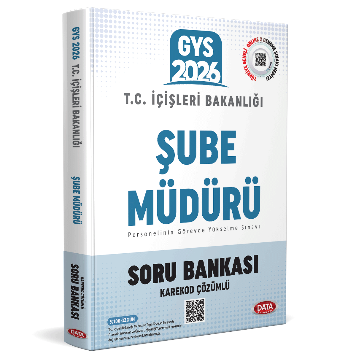 İnteraktif Kitap T.C. İçişleri Bakanlığı İlçe Yazı İşleri Müdürü GYS Soru Bankası - Karekod Çözümlü